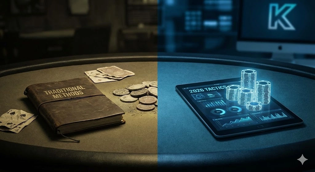 So sánh chiến thuật Baccarat 2026: Tại sao phương pháp truyền thống khiến bạn trắng tay trên Trang web KUBET